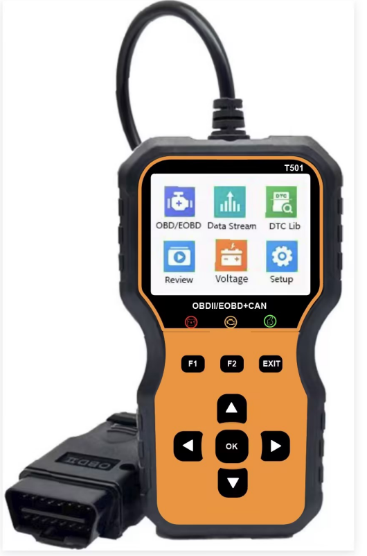 T501 Diagnostic Tool OBD II Code Reader